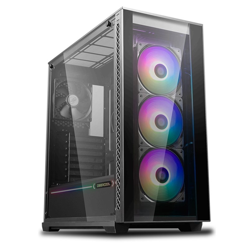 Deepcool MATREXX 70 ARGB 3F Full Sized Tempered Glass ARGB Case W/ 3