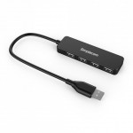 Simplecom CH241 Hi-Speed 4 Port Ultra Compact USB 2.0 Hub - Image 1