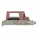 StarTech PEX4SFF8639 U.2 TO PCIe ADAPTER, PCIe 3.0 x 4 TO PCIe/NVMe, FOR 2.5" U.2 NVMe SSD, 2YR - Image 1