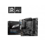 MSI PRO B760M-A WIFI DDR4 mATX Motherboard, 4x DDR4~128GB, 2x PCI-E x 16, 1x PCI-E x 1, 2x M.2, 4x SATA, 4x USB 3.2 , 2x USB 2.0 - Image 1