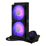 Cooler Master MLW-D24M-A18PA-RW CM MASTERLIQUID CORE II, 240MM RADIATOR, ARGB FAN(2), WHITE, 5YR - Image 2