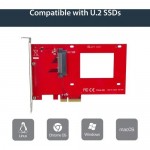 StarTech PEX4SFF8639 U.2 to PCIe Adapter for 2.5" U.2 NVMe SSD - SFF-8639 PCIe Adapter - x4 PCI Express 4.0 - NVMe PCIe Adapter - U.2 PCIe Card - Mount a 2.5" U.2 NVMe SSD into your desktop computer or server, using an available PCIe expansion s - Image 7