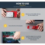 StarTech PEX4SFF8639 U.2 to PCIe Adapter for 2.5" U.2 NVMe SSD - SFF-8639 PCIe Adapter - x4 PCI Express 4.0 - NVMe PCIe Adapter - U.2 PCIe Card - Mount a 2.5" U.2 NVMe SSD into your desktop computer or server, using an available PCIe expansion s - Image 8