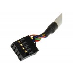 StarTech 35FCREADBK3 USB2.0 MULTI CARD READER, SD/ MICRO SD/CF TO IDC, IDC USB CABLE, 2YR - Image 2