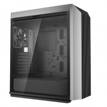 DEEPCOOL R-CL500-BKNMA1N-G-1 CL500 High Airflow Mid-Tower ATX Case Mesh Front Panel, Tempered Glass Side Panel