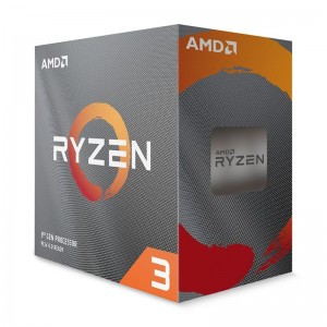AMD Ryzen 3 3100 4 Core Socket AM4 3.6GHz CPU Processor + Wraith Stealth Cooler
