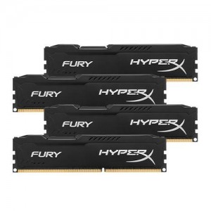 HyperX Fury HX424C15FBK4/64 64GB (4x16GB) 2400MHz DDR4