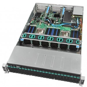 Intel R2224WFTZS Dual Socket Xeon Scalable L9 2U Server
