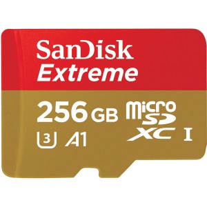 SanDisk 256GB Extreme Micro SD Card SDXC UHS-I 100MB/s Mobile Phone Memory Card SDSQXAO-256G