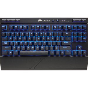 Corsair K63 Blue LED Compact Wireless Gaming Mechanical Keyboard Cherry MX Red CH-9145030-NA