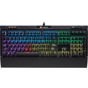 Corsair Strafe RGB MK.2 LED Backlit Gaming Mechanical Keyboard Cherry MX Silent CH-9104113-NA