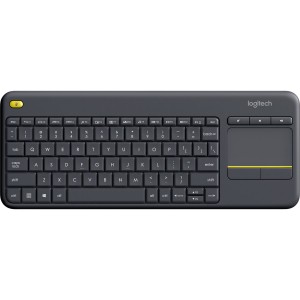 Logitech K400 Plus USB Wireless Keyboard with Touchpad Android TV Box HTPC Black 920-007165