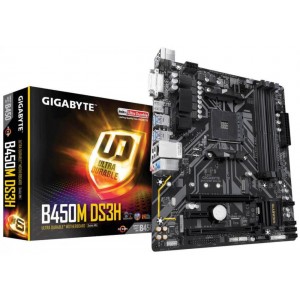 Gigabyte B450M DS3H mATX Motherboard AMD Ryzen AM4 DDR4 M.2 HDMI RGB CrossFire