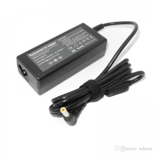 19V 3.42A 65W AC ADAPTER FOR LAPTOP CHARGER POWER SUPPLY + Cord 5.5*2.5mm