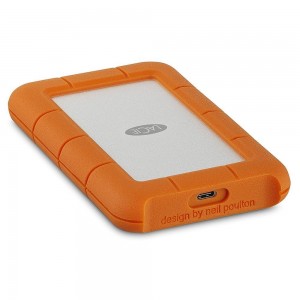 LaCie STFR4000800 RUGGED 2.5" 4FT DROP RESISTANT 4TB USB-C, 2YR