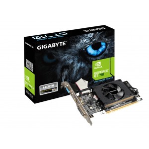 Gigabyte nVidia GeForce GT 710 Low Profile 2GB DDR3 Gaming Graphics Video Card GV-N710D3-2GL