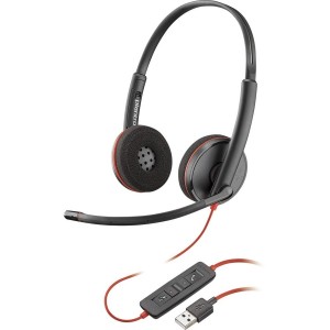 PLANTRONICS (209745-201) BLACKWIRE C3220 UCSTEREO USB-A CORDED HEADSET