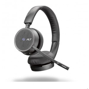 PLANTRONICS (215897-01) VOYAGER 4220 UC, USB-A BLUETOOTH OVER-THE-HEAD HEADSET- MS TEAMS CERT