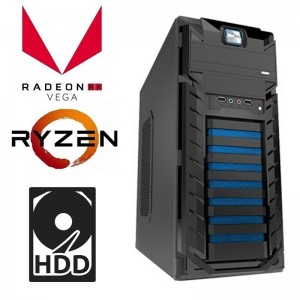 AMD Ryzen 5 2400G Max 3.9G Gaming Computer 8GB 120GB Radeon RX Vega 11 Desktop PC