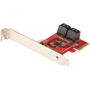 StarTech SATA PCIe Card 4 Ports 6Gbps Non-RAID