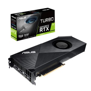 Asus nVidia GeForce RTX 2080 Ti Turbo 11GB GDDR6 Gaming Graphics Video Card TURBO-RTX2080TI-11G
