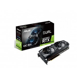 Asus nVidia GeForce RTX 2070 Dual 8GB GDDR6 Gaming Graphics Video Card HDMI DP DUAL-RTX2070-8G