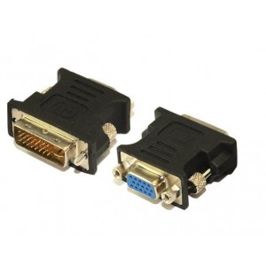ALOGIC Premium DVI-I (M) to VGA (F) Adapter  Male to Female  Retail Blister Packaging