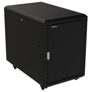 StarTech RK1536BKF 4-Post 15U Server Rack Cabinet, 19" Data Rack Cabinet for Computer / IT Equipment, Home Network Rack, Half Height Server Rack - 4-Post 15U 19" server rack enclosure w/ adjustable mounting depth - EIA/ECA-310-E Compliant - 15U 