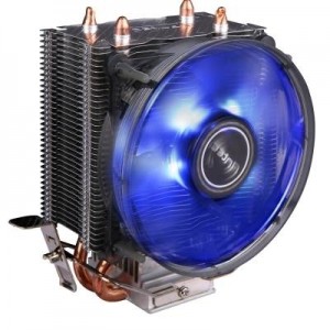 Antec A30 Air CPU Cooler 92mm Blue LED 36CFM, Copper Heatpipe. Intel LGA: 775, 115x, 1200, AMD: AM2(+), AM3, AM3+, AM4, FM1, 3 Years Warranty