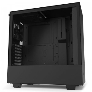 NZXT H510 Tempered Glass Mid-Tower ATX Case - Matte Black