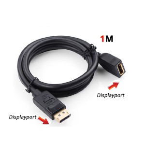 Display port male to female extension cable 1M (10226)