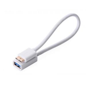 UGREEN Micro USB 3.0 OTG Cable For Samsung Note 3/S4/S5 - White (10817)