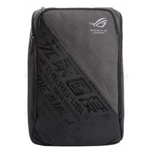 ASUS BP1502G ROG BACKPACK Black with Stylised Grey Design, Mesh Backrest, 300x460x145 With Notebook Compartment, Polyester, Water Repellent