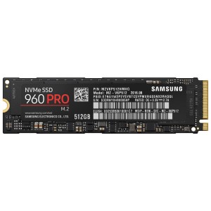 Samsung 960 Pro 512GB M.2 NVMe PCIe3.0 X4 Internal Solid State Drive SSD 3.5GB/s MZ-V6P512BW