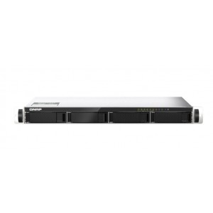 QNAP TS-435XeU-4G 4-bay, 1U short-depth 12" NAS, Marvell Octeon TX2 CN9130 / CN9131 64-bit quad-core 2.2 GHz, 4GB DDR4 SODIMM RAM (1 slot, up to 32GB),3 yrs WTY