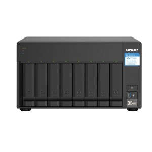 QNAP TS-832PX-4G 8-Bay NAS, AL324 64-bit quad-core 1.7GHz, 4GB DDR4 SODIMM RAM(1 x 4GB, max 16GB), 8 x 3.5"/ 2.5" drive slots, 2 x 10GbE SFP, 2x2.5GbE, 2Y