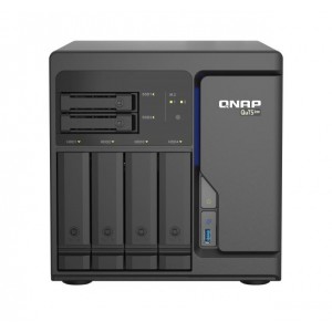 QNAP TS-H686-D1602-8G 6 Bay Tower NAS IntelÂ XeonÂ D-1602 2 cores/4 threads 2.5 GHz processor(Turbo Boost up to 3.2 GHz), 8GB DDR4 (2 x 4 GB),4 x 2.5GbE ports