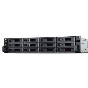 Synology RS2423RP+ RackStation 12-Bay Scalable NAS ( RAIL KIT optional ) Pls check for HDD compatability listing.