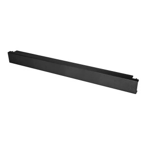 STARTECH BLANKP10 Blanking Panel - Plastic - Black - 1U Rack Height - 10 / Pack - 30.5 mm Height x 43.2 mm Width x 482.6 mm Depth