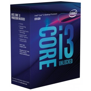 Intel Core i3 8350K Processor 6MB 4.0 GHz LGA 1151 4 Core 4 Thread Desktop CPU BX80684I38350K
