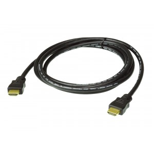 ATEN 2L-7D03H 3M High Speed HDMI Cable with Ethernet. Support 4K UHD DCI, up to 4096 x 2160 @ 60Hz