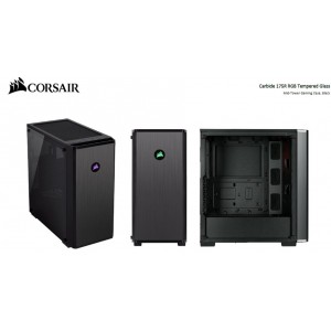 Corsair Carbide 175R RGB ATX Tempered Glass Case. Two Years Warranty