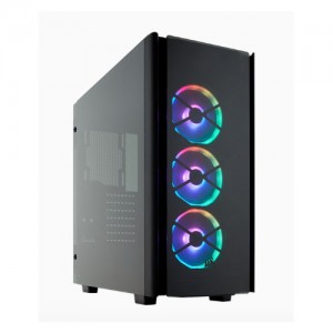 Corsair Obsidian 500D RGB SE ATX Mid Tower Case, USB 3.1 Type-C, Premium Tempered Glass and Aluminium, LL120 Fans and Commander PRO
