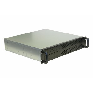 TGC Rack Mountable Server Chassis 2U 400mm Depth, 2x Ext 5.2' Bays, 2x Int 3.5' Bays, 4x Low Profile PCIE Slots, MATX MB, ATX PSU