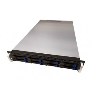 TGC Rack Mountable Server Chassis 2U 680mm Depth, 8x Ext 3.5'/2.5' Bays, 2x Int 2.5' Bays, 7x Low Profile PCIE Slots, ATX MB, 2U PSU