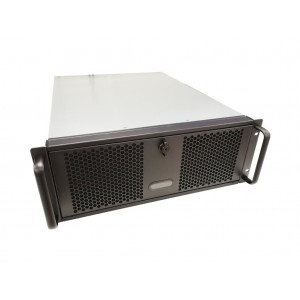 TGC Rack Mountable Server Chassis 4U 570mm Depth, 6x Ext 5.25' Bays, 4x Int 3.5' Bays, 8x Full Height PCIE Slots,  ATX PSU/MB RM400