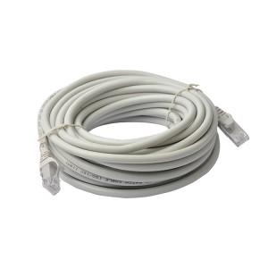 8Ware Cat6a UTP Ethernet Cable 10m Snagless Grey