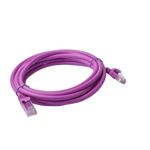 8Ware Cat6a UTP Ethernet Cable 3m Snagless Purple