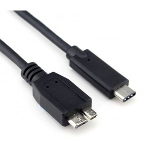 Astrotek AT-USB31CM30MICROBM-1 USB-C 3.1 Type-C Male to USB 3.0 Micro USB B Male Cable 1m