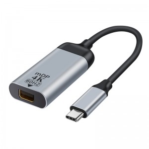 Astrotek AT-USBCMDP-MF15 USB-C to Mini DP DisplayPort Male to Female Adapter 15cm cable support 4K@60Hz for iPad Pro Macbook Air Samsung Galaxy MS Surface Dell XPS
